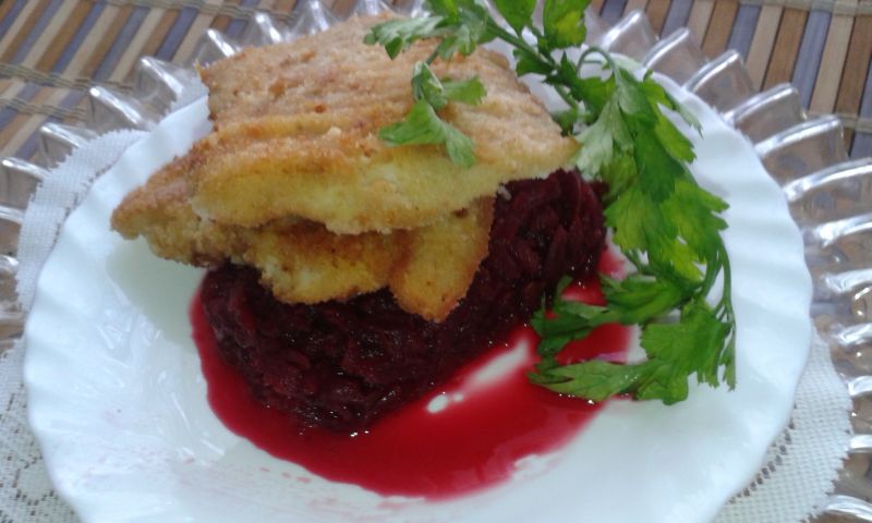 Smażony dorsz w panierce