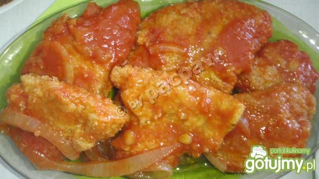Smażony filet z kurczaka w occie Smażony filet z kurczaka w occie