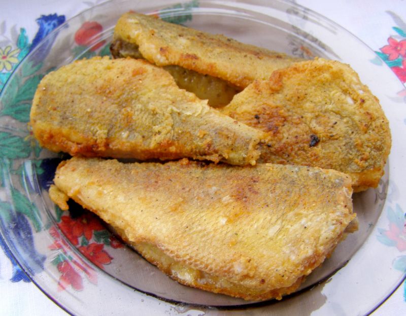 Smażony karaś Smażony karaś