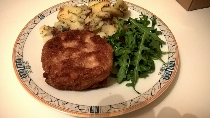 Smażony, panierowany ser  Smażony, panierowany ser