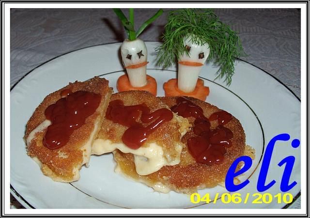 Smażony ser salami Eli Smażony ser salami Eli