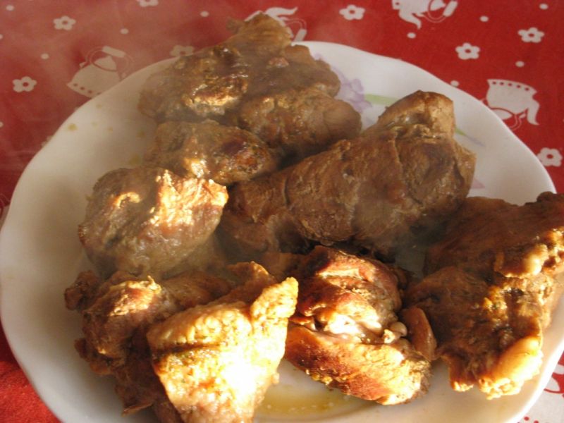 Smażony wieprzowy schab  Smażony wieprzowy schab