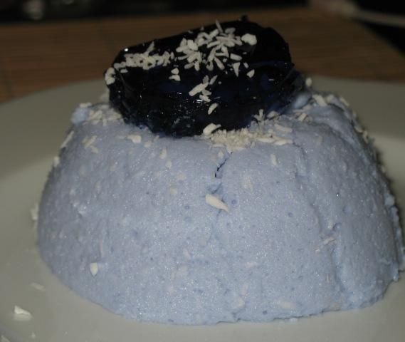 Smerfne mleczna pianka