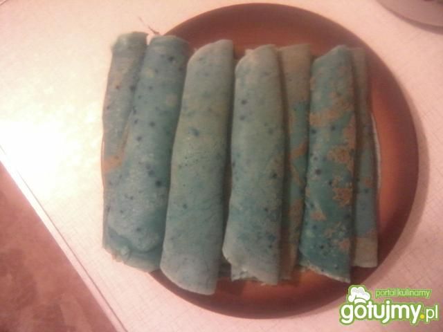 Smerfne naleśniki Smerfne naleśniki