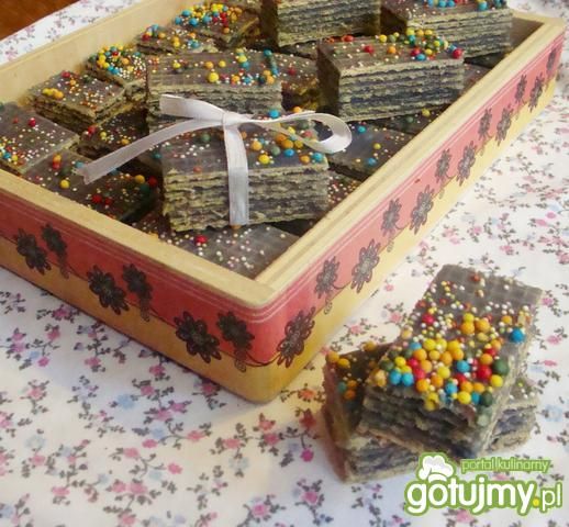 Smerfny wafelek  Smerfny wafelek