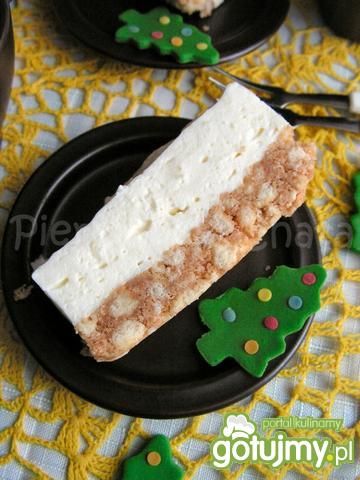 Śmietankowy serniczek na zimno