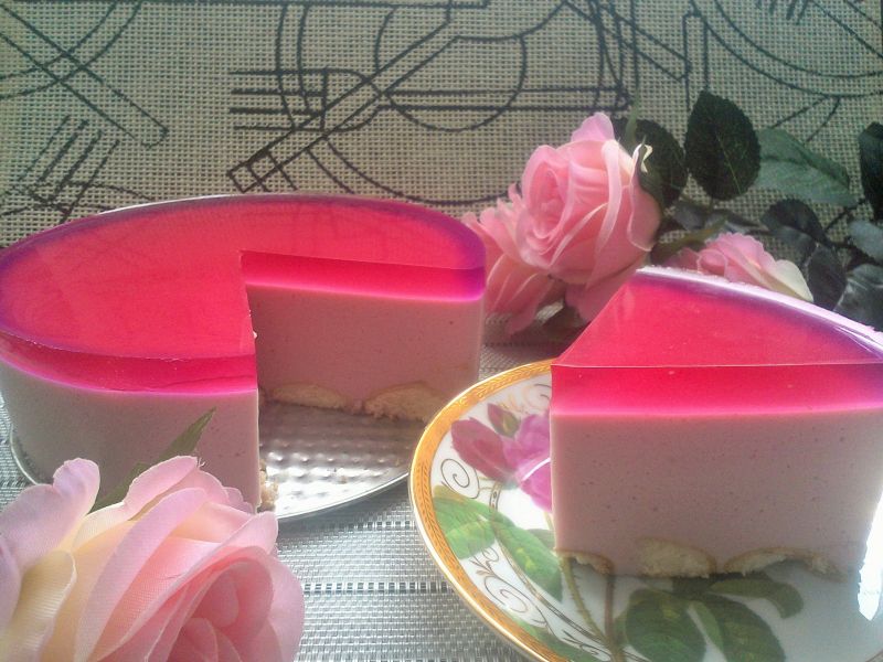 Śmietankowy sernik na zimno