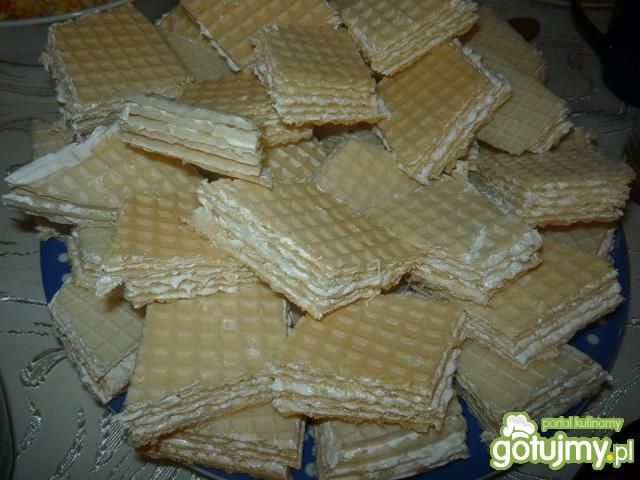 Śmietankowy wafelek 