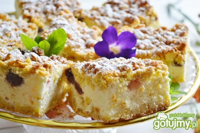 Śmietanowiec z czereśniami Śmietanowiec z czereśniami