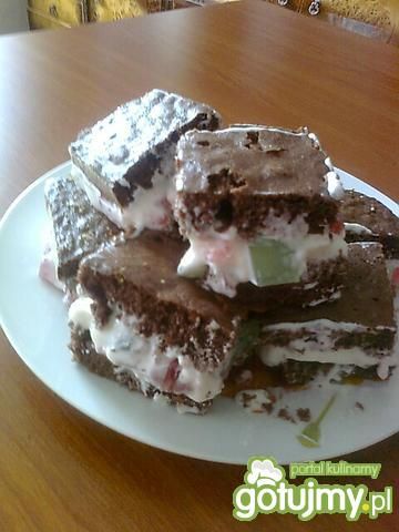 Śmietanowiec z kakao