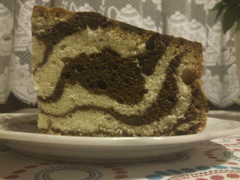 Śmietanowo - korzenna zebra