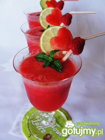 Smoothie arbuzowe z limonką Smoothie arbuzowe z limonką