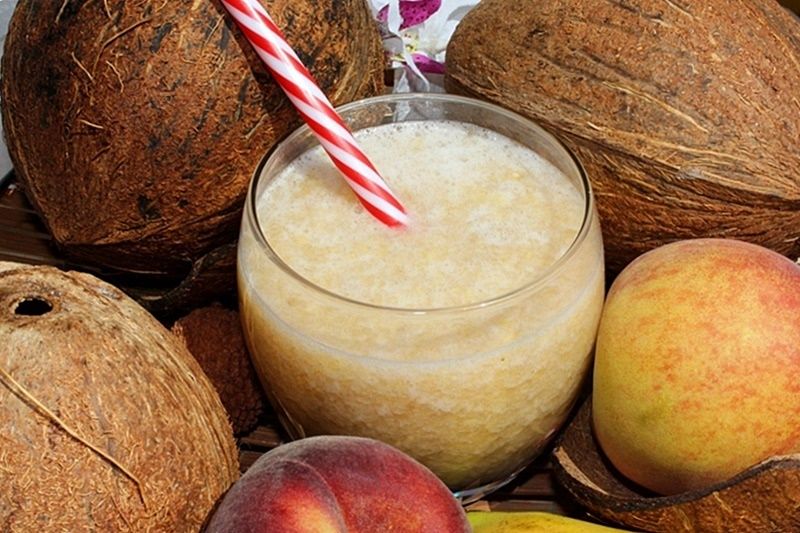 Smoothie bananowo-brzoskwiniowe Smoothie bananowo-brzoskwiniowe