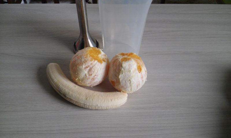 smoothie bananowo-pomarańczowe