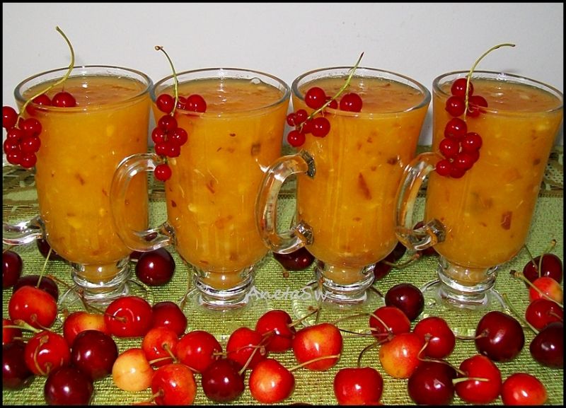 Smoothie czereśniowo-melonowe Smoothie czereśniowo-melonowe