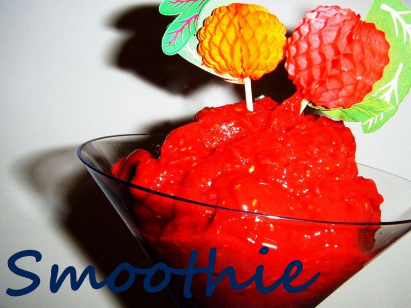 Smoothie malina - pomarańcza Smoothie malina - pomarańcza