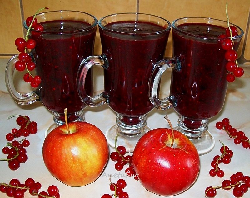 Smoothie podwójnie porzeczkowe