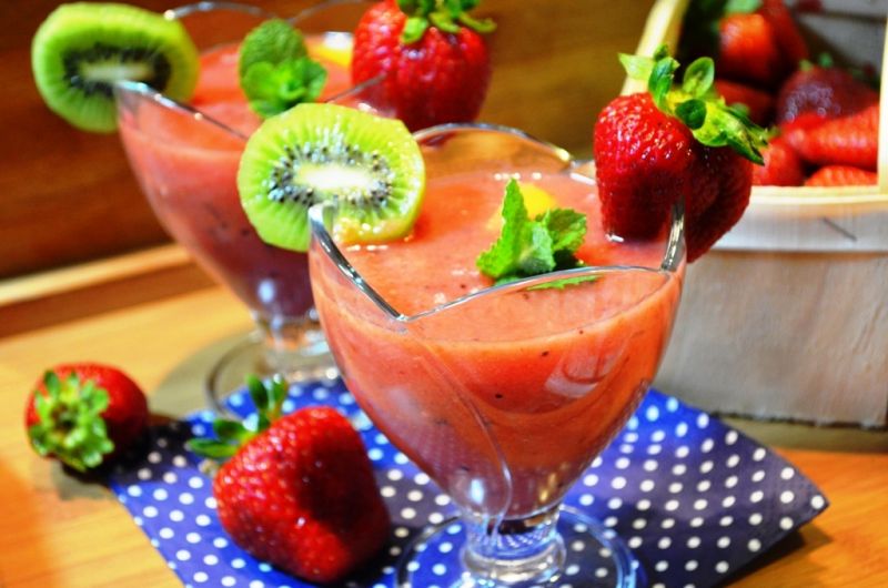 Smoothie truskawkowe   Smoothie truskawkowe