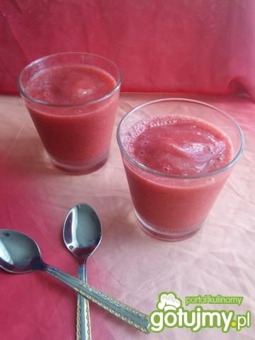 Smoothie truskawkowo-bananowe