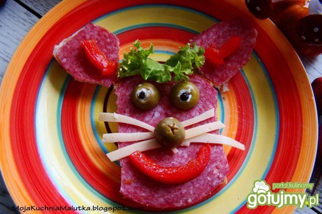 Śniadanie dla dzieci -zajączek  Śniadanie dla dzieci -zajączek