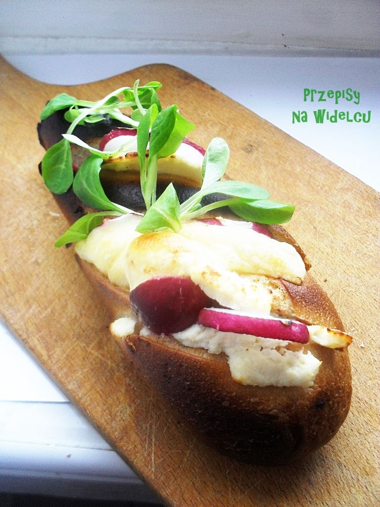 Śniadaniowa bagietka