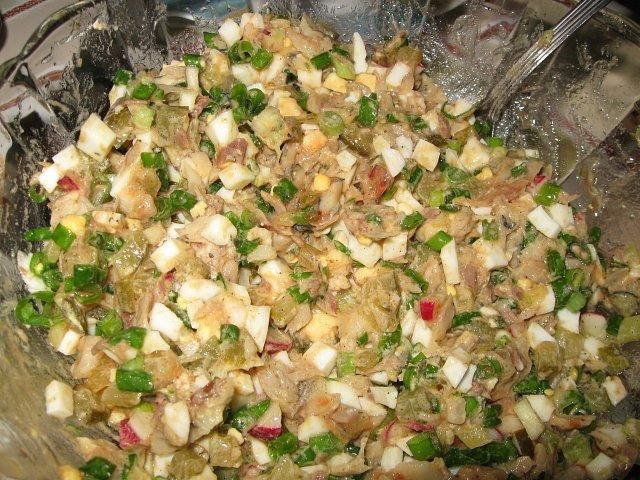 Śniadaniowa sałatka piątkowa