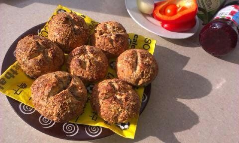 Śniadaniowe bułeczki twarogowe