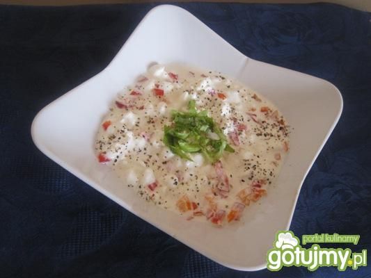 Śniadaniowy twarożek paprykowy