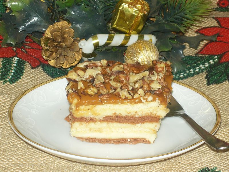 Snickers na herbatnikach Snickers na herbatnikach