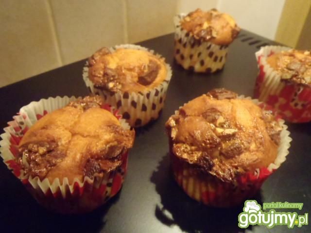 Snikersowe babeczki Snikersowe babeczki