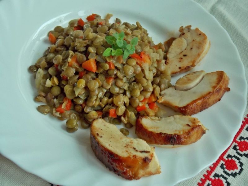 Soczewica z papryką