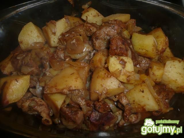 soczysta karkówka z ziemniaczkami