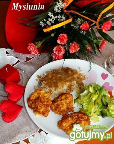 Soczyste nuggetsy w otrębach pszennych Soczyste nuggetsy w otrębach pszennych