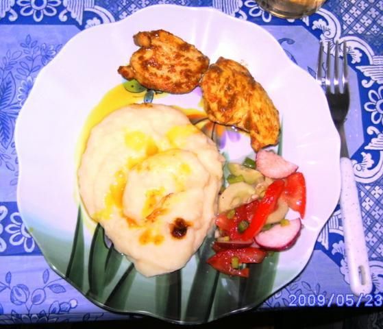 Soczyste piersi Macieja z curry Soczyste piersi Macieja z curry