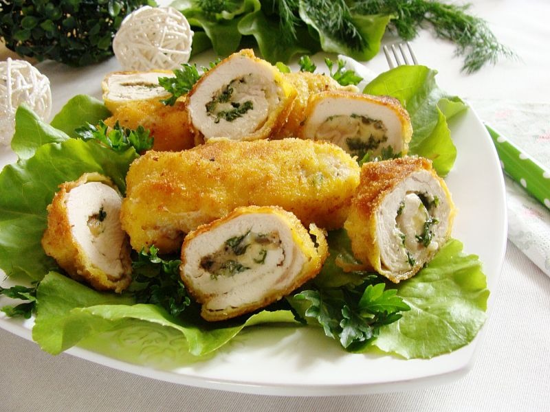 Soczyste roladki z pietruszką Soczyste roladki z pietruszką