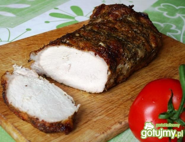 Soczysty schab pieczony - na kanapki