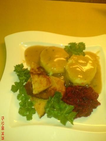 Soja z ziemniakami i buraczkami Soja z ziemniakami i buraczkami