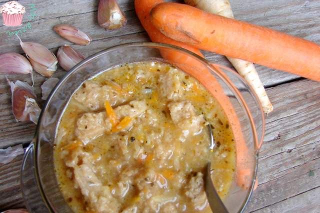 Sojowe flaczki wegetariańskie