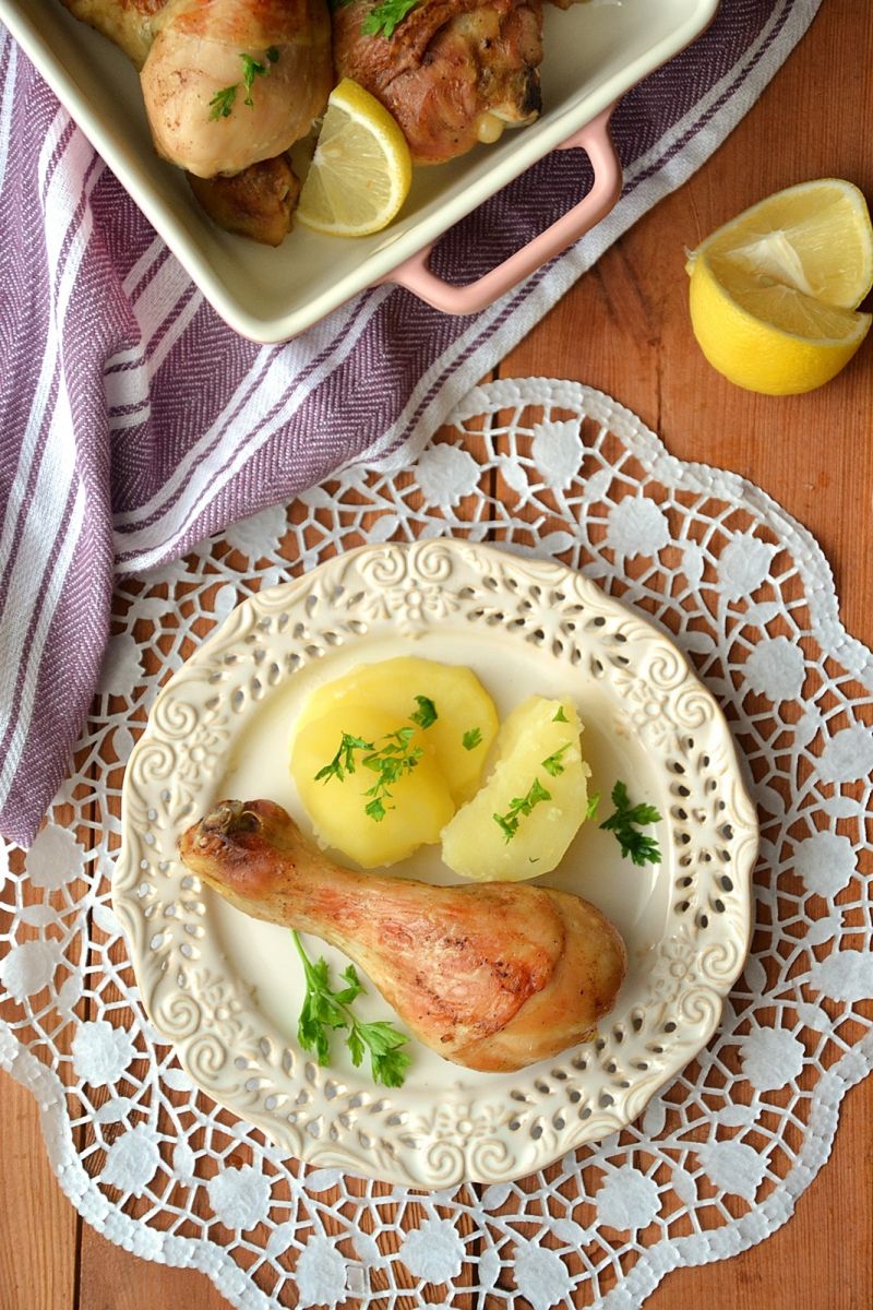 Sojowo - cytrynowe podudzia