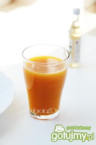 Sok brzoskwiniowo - waniliowy