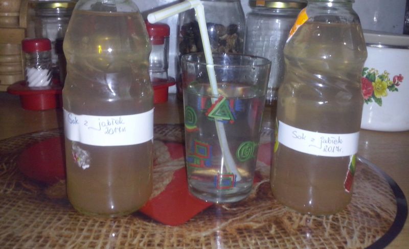 Sok jabłkowy na zimę  Sok jabłkowy na zimę