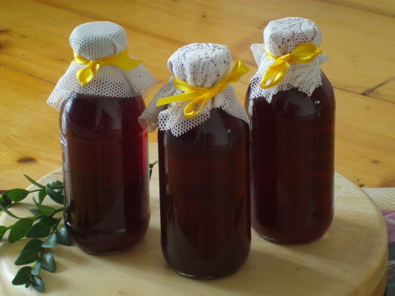 Sok jagodowy na zimę