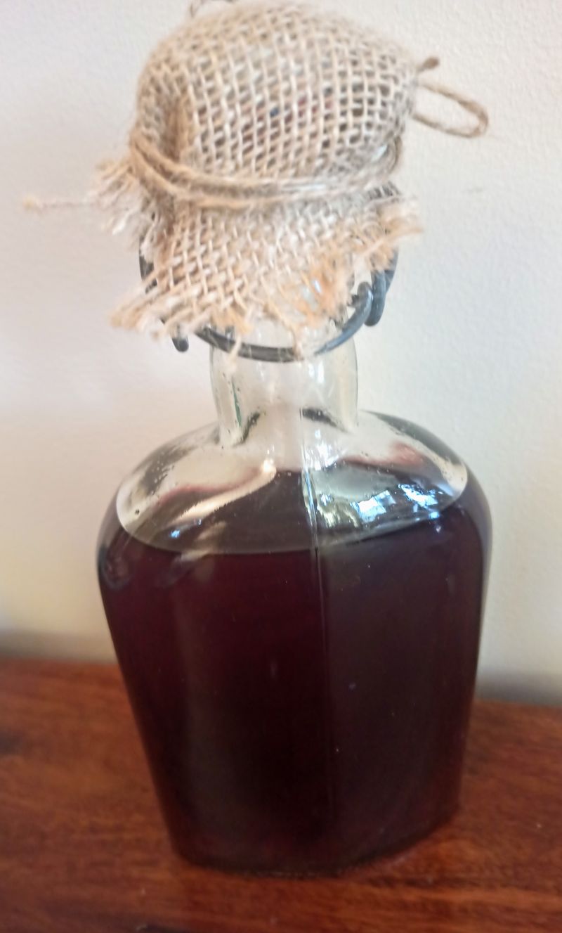 Sok malinowy z pigwą