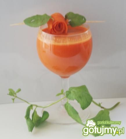 Sok marchewkowy z miodem