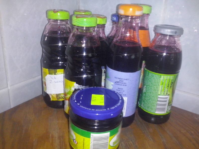 Sok z wiśni z sokownika Sok z wiśni z sokownika