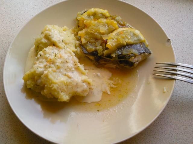 Sola prosto z morza w papilotkach