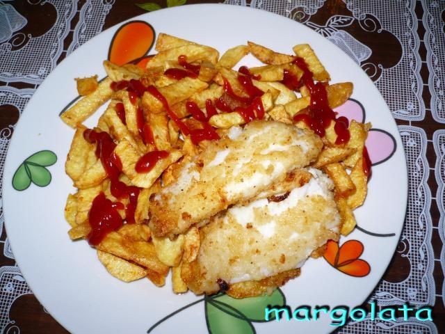 Sola z frytkami po mojemu