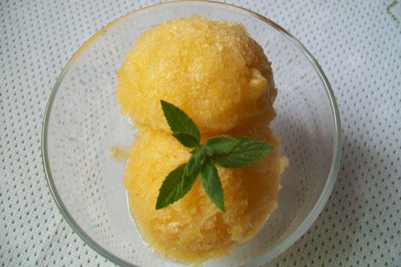Sorbet brzoskwiniowy Sorbet brzoskwiniowy