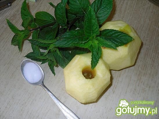 Sorbet jabłkowo - miętowy