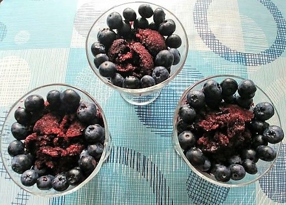 Sorbet jagodowo-borówkowy Sorbet jagodowo-borówkowy